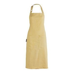 Linum Hedvig Esiliina Mustard Yellow 70x90 Cm