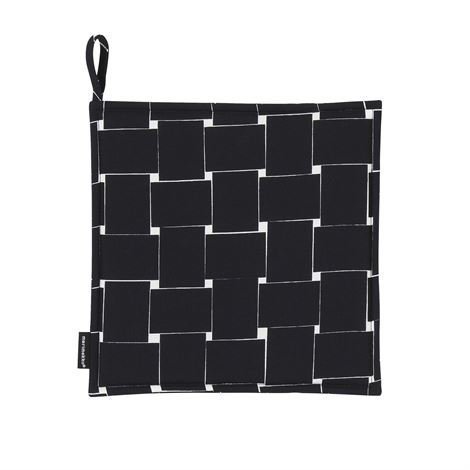 Marimekko Basket Pannulappu Musta-Valkoinen