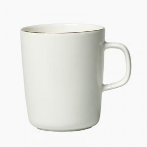 Marimekko Oiva 10 Years Muki Valkoinen Kulta 2