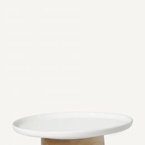 Marimekko Oiva / Kanta Tarjoiluvati Valkoinen / Puu 22 Cm