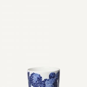 Marimekko Oiva / Mynsteri Kahvimuki Ilman Korvaa Sinivalkoinen 20 Cl