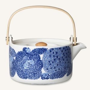 Marimekko Oiva / Mynsteri Teekannu Valkoinen / Sininen 70 Cl
