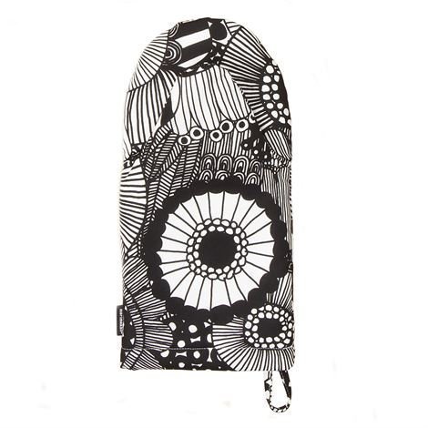 Marimekko Pieni Siirtolapuutarha Uunikinnas Valkoinen-Musta