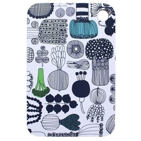 Marimekko Puutarhurin Parhaat Leikkuulauta Vihreä