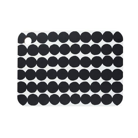 Marimekko Räsymatto Leikkuulauta Musta-Valkoinen