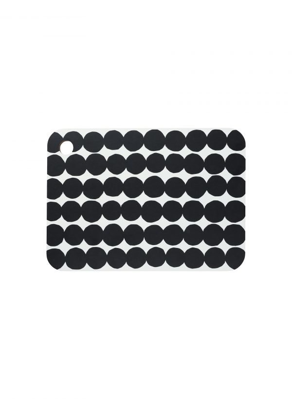 Marimekko Räsymatto Leikkuulauta Valkoinen Musta