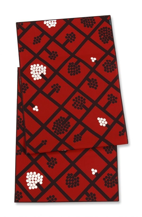 Marimekko Spaljé Kaitaliina Punainen Valkoinen