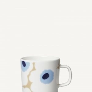 Marimekko Unikko Muki Beige Valkoinen Sininen 2