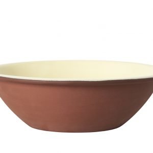 Morberg Kulho Iso Terrakotta Vanilja 32.5 Cm