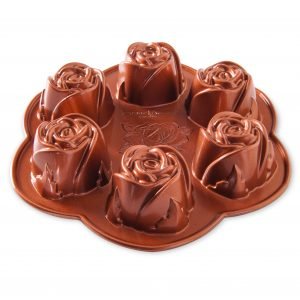 Nordic Ware Rosebud Pan Leivontavuoka Alumiini Kupari