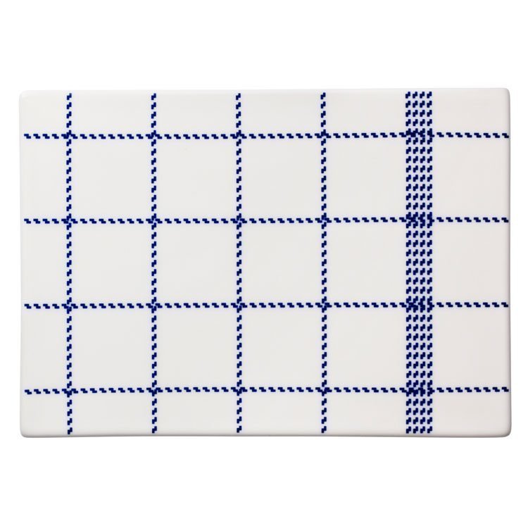 Normann Copenhagen Mormor Sininen Lautanen Tarjotin Pieni