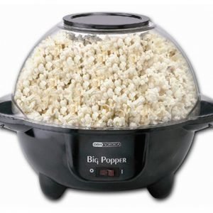 Obh Nordica Big Popper Popcorn Kone Musta
