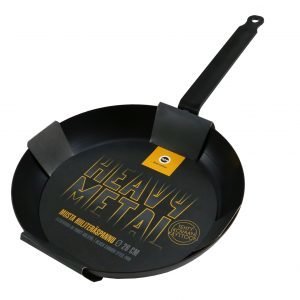 Opa Heavy Metal Mustahiiliteräspannu 26 Cm