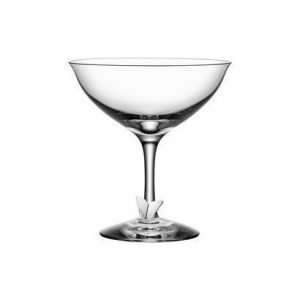 Orrefors Symbol Butterfly Coupe 2-pack