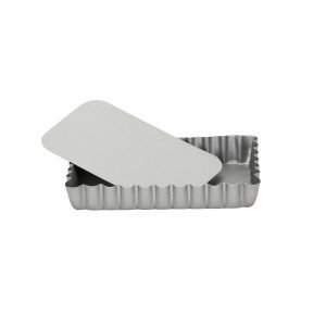 Patisse Silvertop Suorakulmainen Piirasvuoka 13 Cm