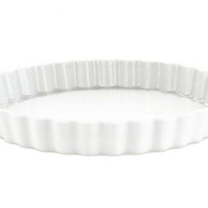 Pillivuyt Piirakkavuoka nr. 11 valkoinen Ø 33 cm