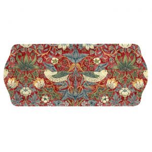 Pimpernel Strawberry Thief Tarjotin Punainen 38.5x16.5 Cm