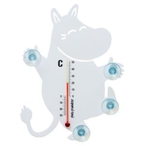 Pluto Lämpömittari Muumi Valkoinen
