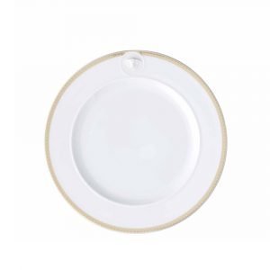 Rosenthal Ikarus Jälkiruokalautanen Valkoinen / Kulta 22 Cm