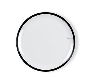 Rosti Mepal Flow Lautanen Musta Ø 26cm