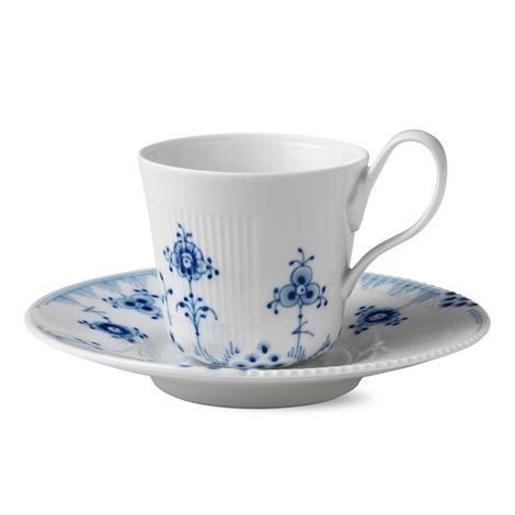 Royal Copenhagen Blue Elements Kuppi Ja Aluslautanen 25 cl