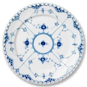 Royal Copenhagen Blue Fluted Full Lace Lautanen 25 Cm