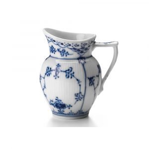 Royal Copenhagen Blue Fluted Half Lace Maitokannu 17 Cl