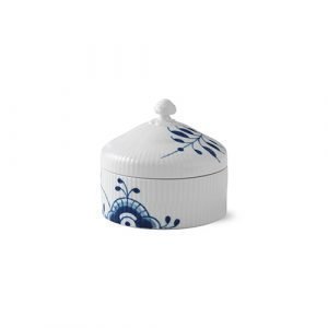 Royal Copenhagen Blue Fluted Mega Bonbonniére 54 Cl