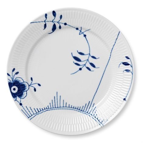 Royal Copenhagen Blue Fluted Mega Lautanen 1 Sininen Ø 27 cm