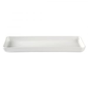 Royal Copenhagen White Fluted Tarjoiluvati 36 Cm