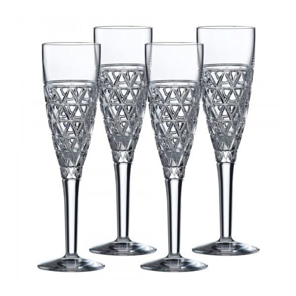 Royal Doulton Oblique Samppanjalasi 15 Cl 4 Kpl