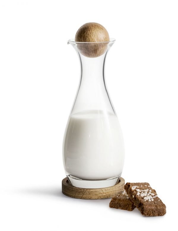 Sagaform Oak Maitokannu Lasi Kirkas 30 Cl
