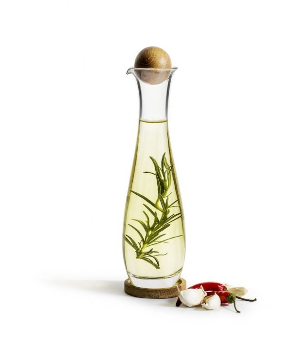 Sagaform Oak Öljy / Viinietikkapullo Lasi Kirkas 45 Cl