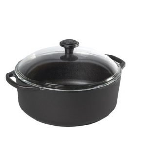 Skeppshult Pata Lasikannella Pyöreä Valurauta 5.5 L