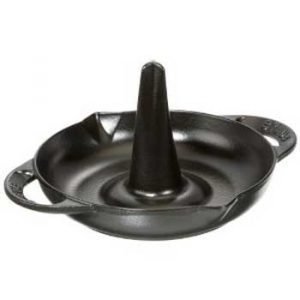Staub Grillivuoka Kalkkunalle Musta 24 Cm