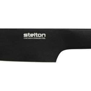 Stelton Santoku Veitsi Suuri Ruostumaton Teräs Pure Black