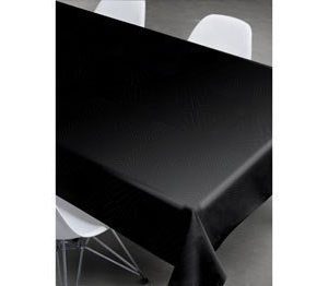 Södahl Pöytäliina 140x220 cm Pleats sort