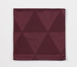 Södahl Servetti 45x45 Lt.Hills Viininpunainen