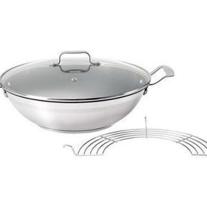 Tefal Jamie Oliver Wokkipannu ruostumaton teräs 32 cm