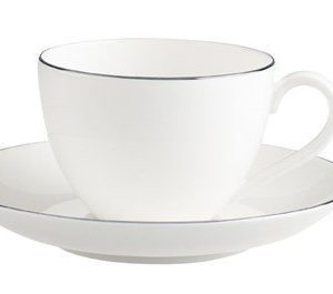 Villeroy & Boch Anmut Platinum No.1 Kahvikuppi&vati 2 osaa
