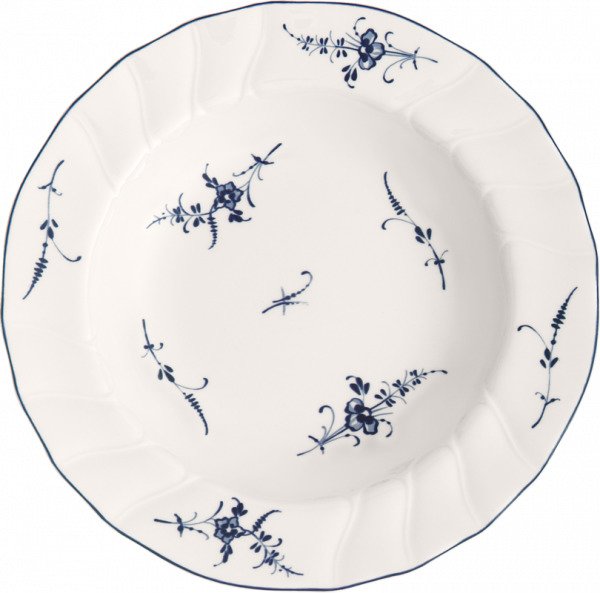 Villeroy & Boch Old Luxembourg Syvä Lautanen Valkoinen 23 Cm