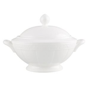 Villeroy & Boch White Pearl Keittoterriini Pyöreä 2