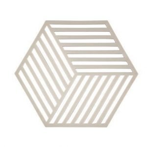 Zone Denmark Pannunalunen Hexagon Silikoni Tummanharmaa 16x14 cm