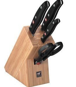 Zwilling Twin Pollux Kattava veitsisetti sis. telineen
