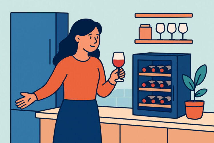 Viinikaappi kotikeittiöön – valinta ja sijoittelu